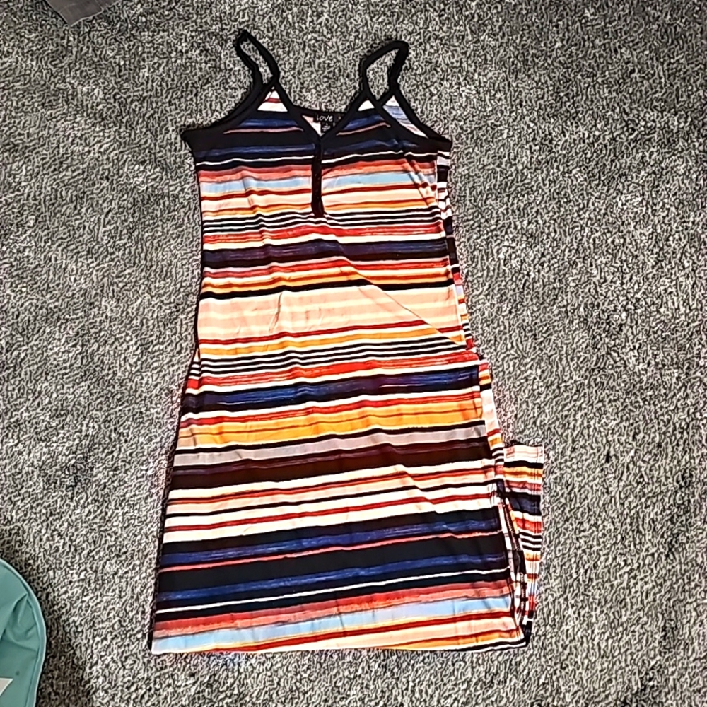 Striped maxi size L
